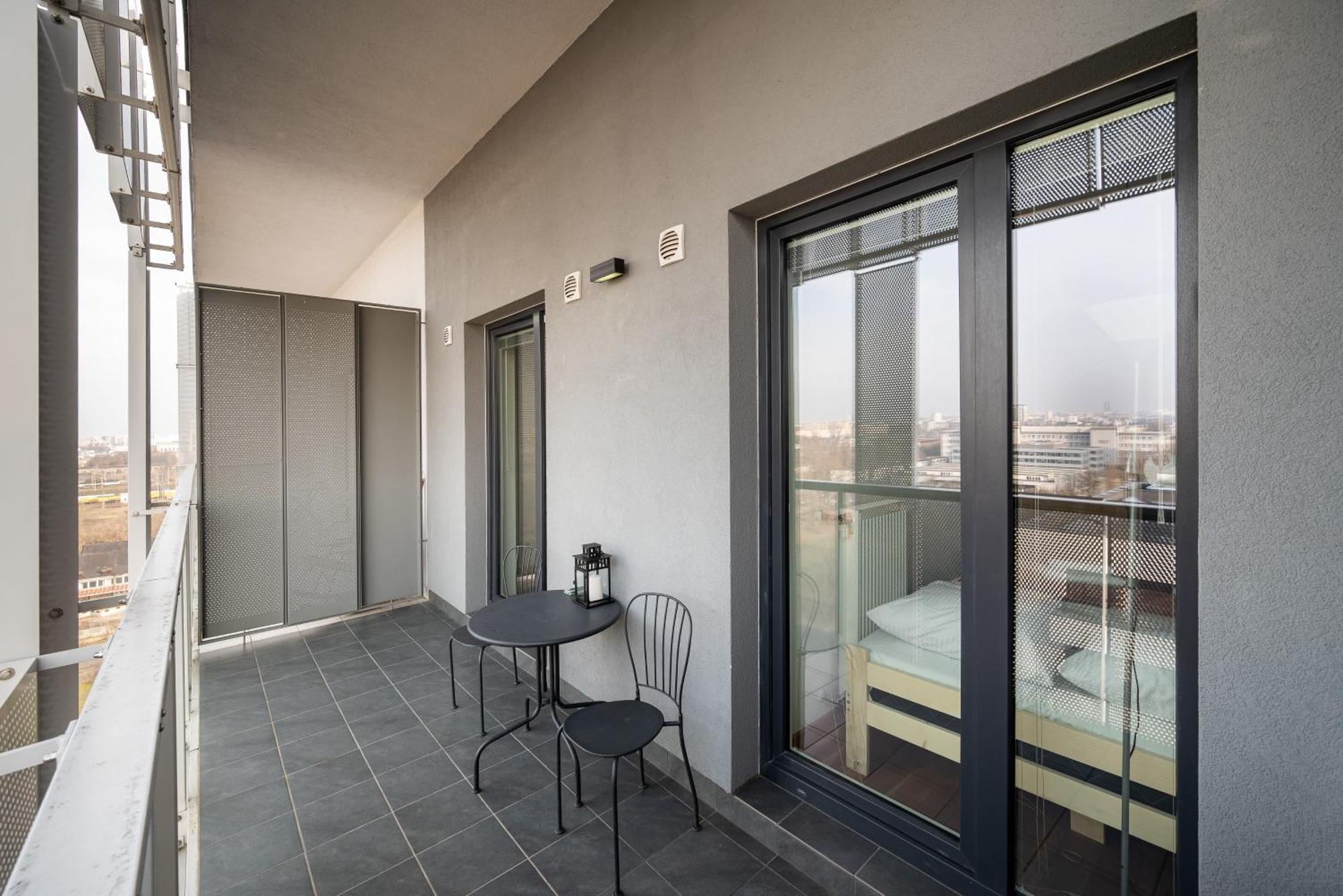 11Th Floor Praga View Apartment وارسو المظهر الخارجي الصورة