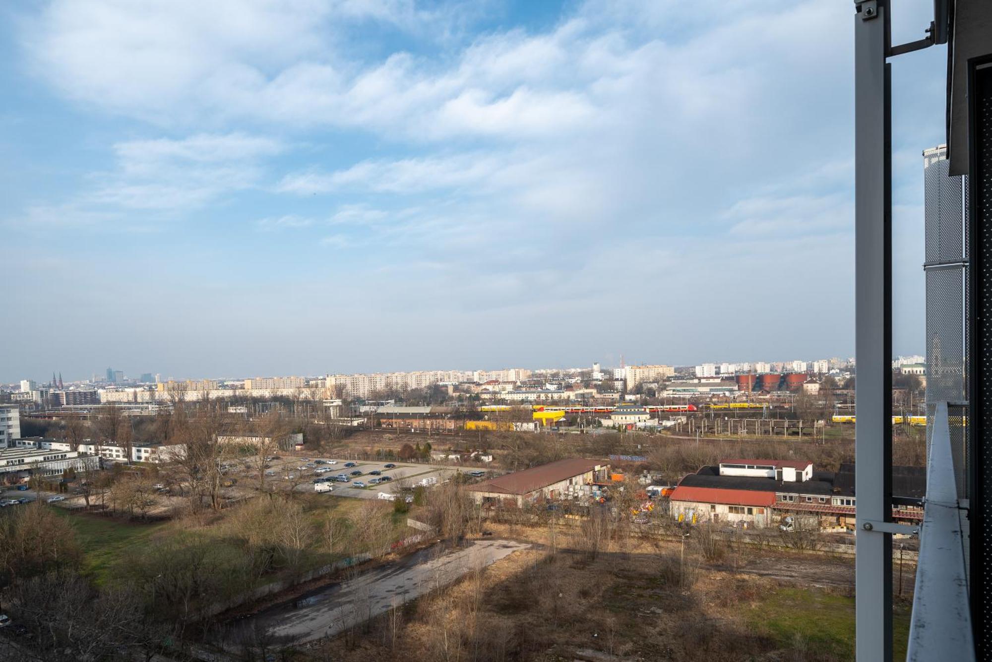 11Th Floor Praga View Apartment وارسو المظهر الخارجي الصورة